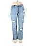 Almost Famous Tortoise Hearts Stars Blue Jeans Size 11 - photo 1