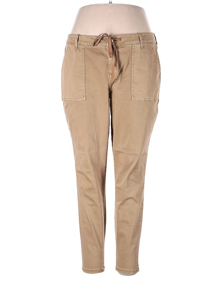 Maurices Solid Tan Jeans Size XL - 44% off