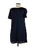 Caramela 100% Polyester Solid Blue Casual Dress Size M - photo 2