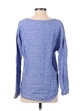 Pure Navy Long Sleeve Blouse (view 2)