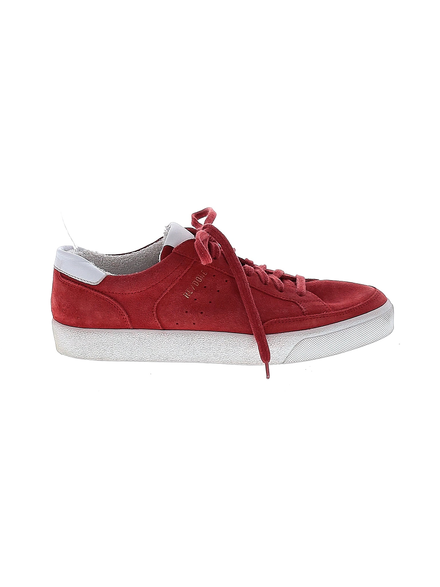 RE/DONE Color Block Solid Maroon Red Sneakers Size 39 (EU) - 71% off