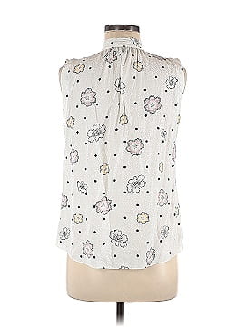 TAILORED by Rebecca Taylor Sleeveless Silk Top (view 2)