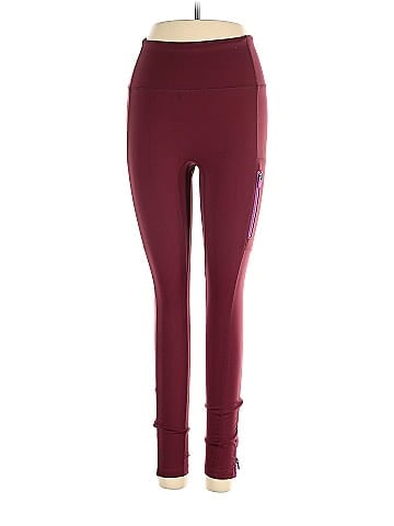 Motion 365 made by Fabletics Solid Maroon Burgundy Active Pants Size XS -  64% off