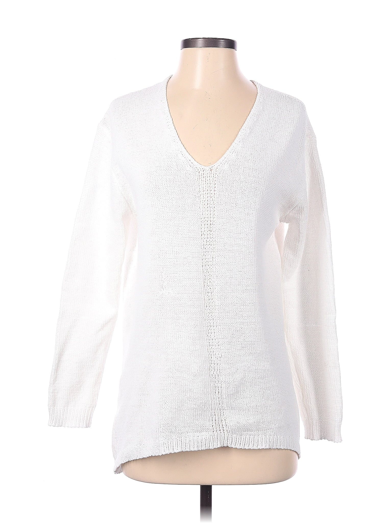 Philosophy Republic Clothing 100% Polyester Color Block White Pullover ...