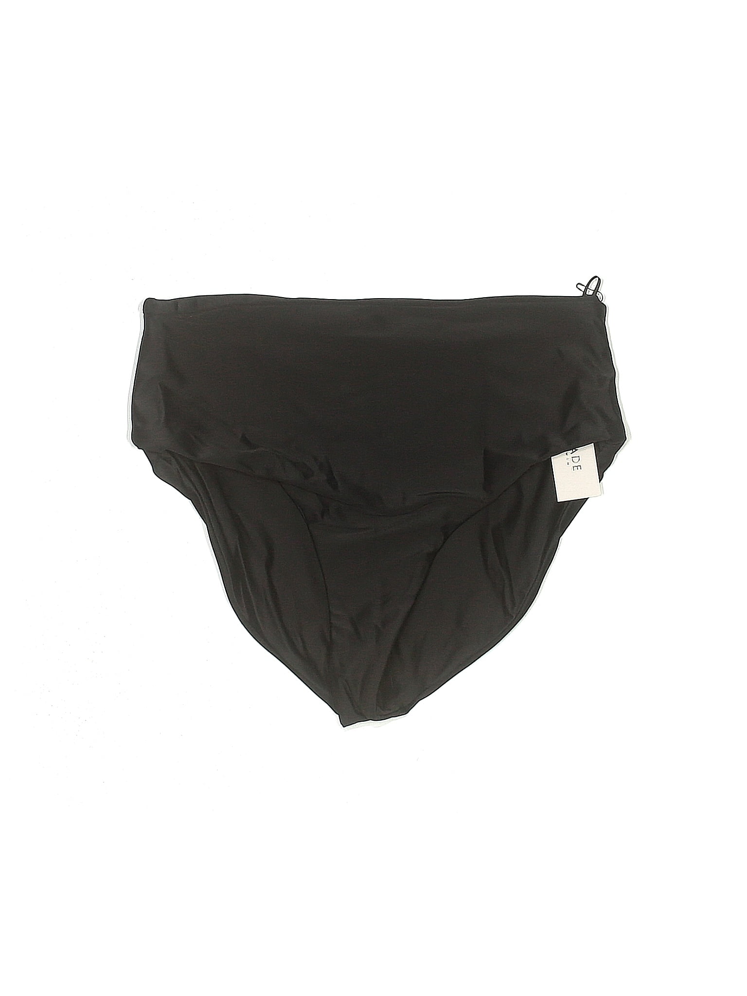 Jade Swim Solid Black Swimsuit Bottoms Size Xl 64 Off Thredup