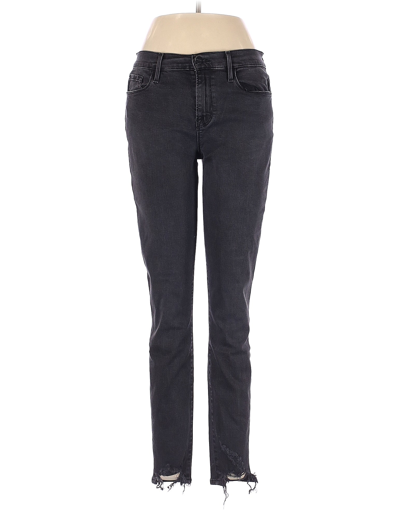 FRAME Solid Black Jeans 29 Waist 80 off thredUP