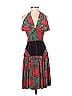 Sophie Theallet Print Red Casual Dress Size 4 - photo 1