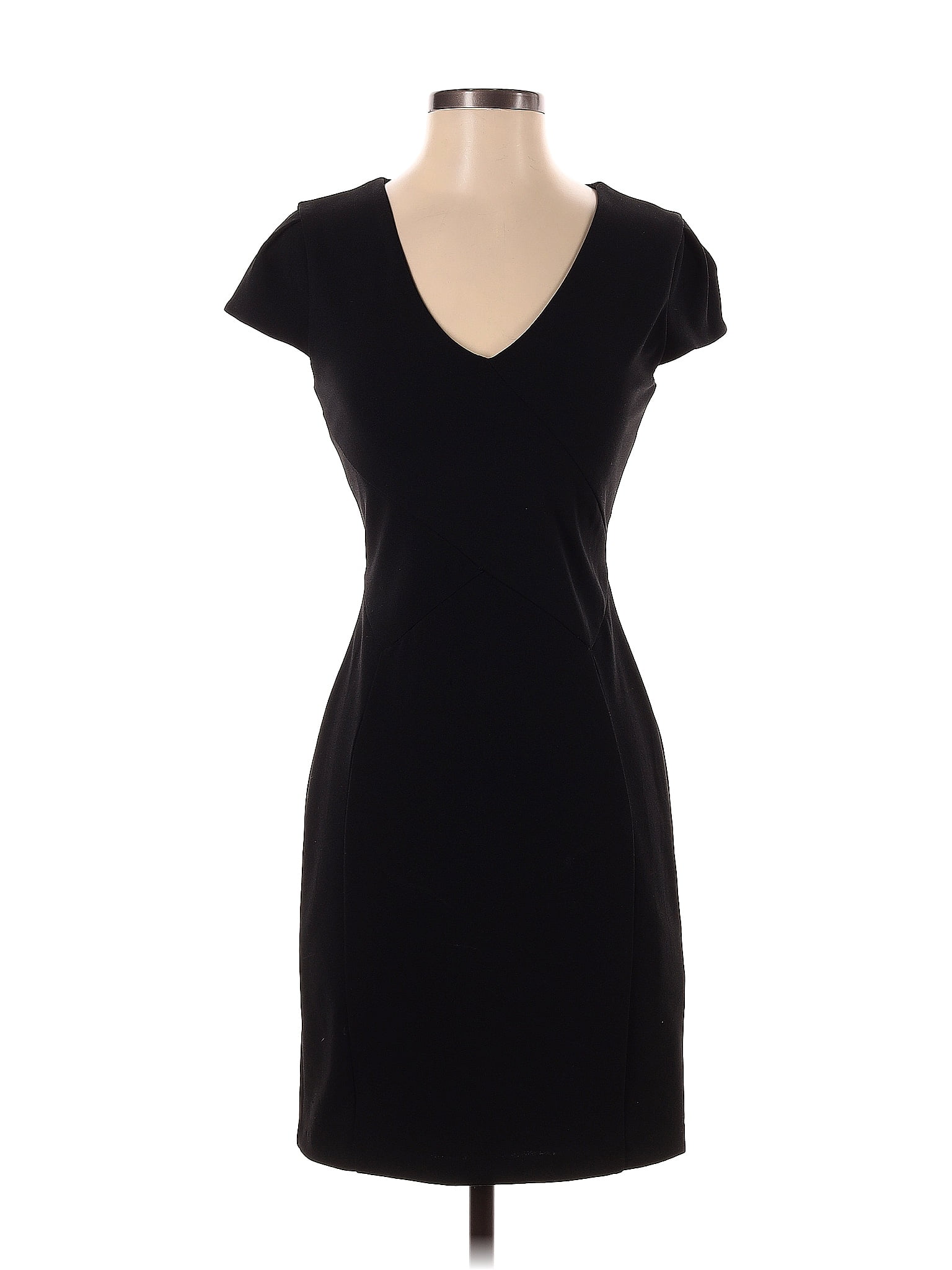 Express Solid Black Casual Dress Size Xs 70 Off Thredup