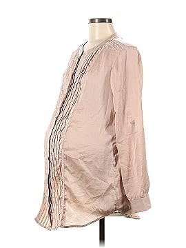 Jessica Simpson Maternity Long Sleeve Blouse (view 1)
