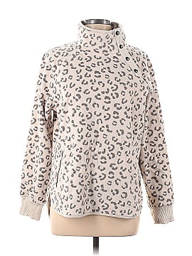 Green tea leopard discount sweatshirt