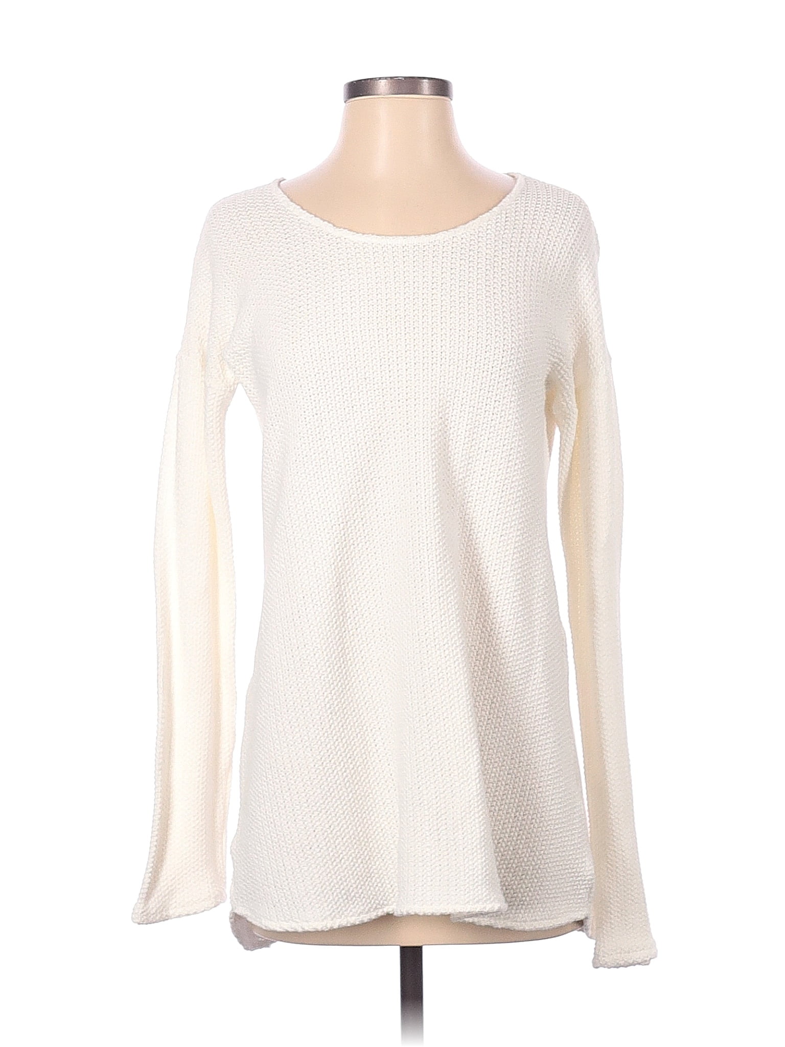 Calypso St. Barth 100 Cotton Ivory Sweatshirt Size S 81 off ThredUp