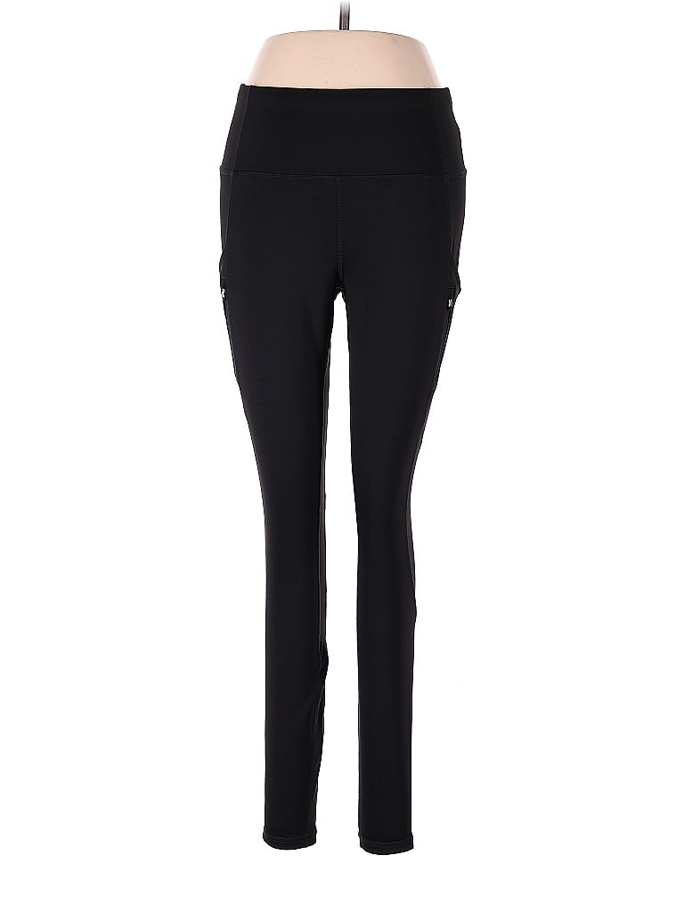 Athleta Solid Black Active Pants Size S 63 off thredUP