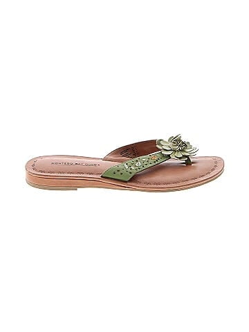 Green sandals size store 11