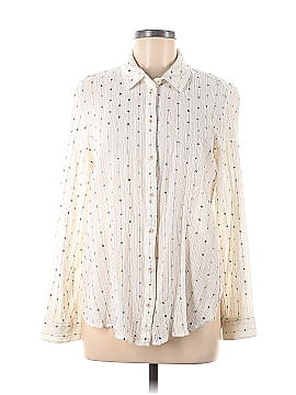 Feather Bone by Anthropologie Long Sleeve Button-Down Shirt (view 1)