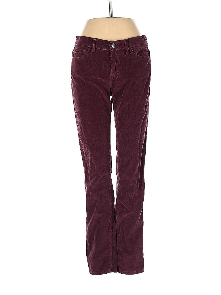 CALVIN KLEIN JEANS Solid Maroon Burgundy Cargo Pants Size 2 - 76% off ...