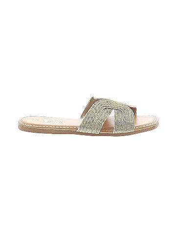 Gold sandals size on sale 1