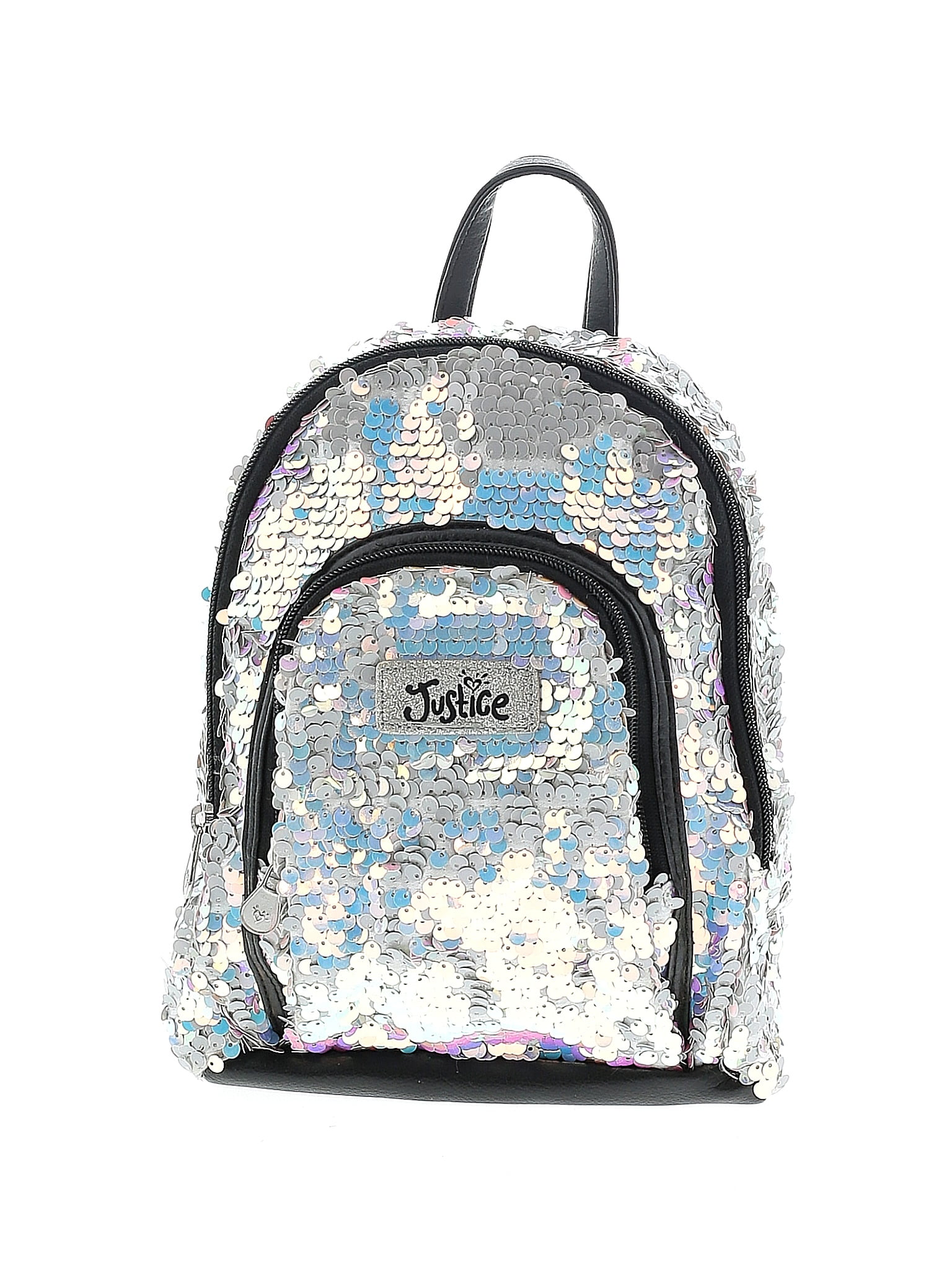 Justice Silver Backpack One Size (Kids) - 53% off | thredUP