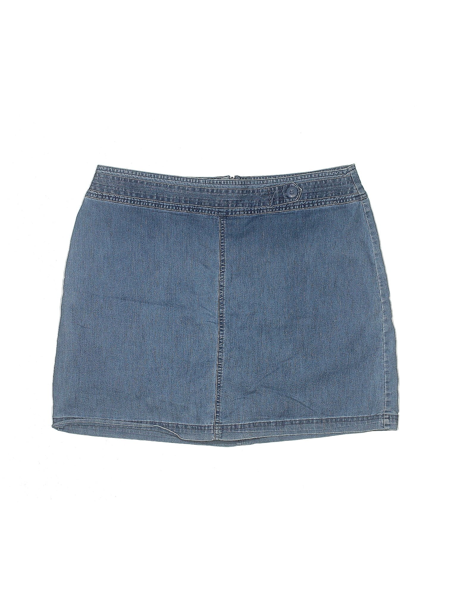 White stag denim clearance skort