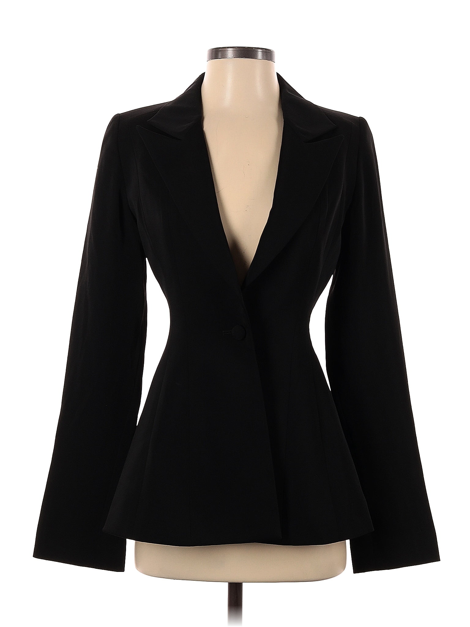 Assorted Brands Solid Black Blazer Size Xs 68 Off Thredup