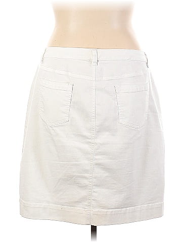 White denim 2025 skirt size 20