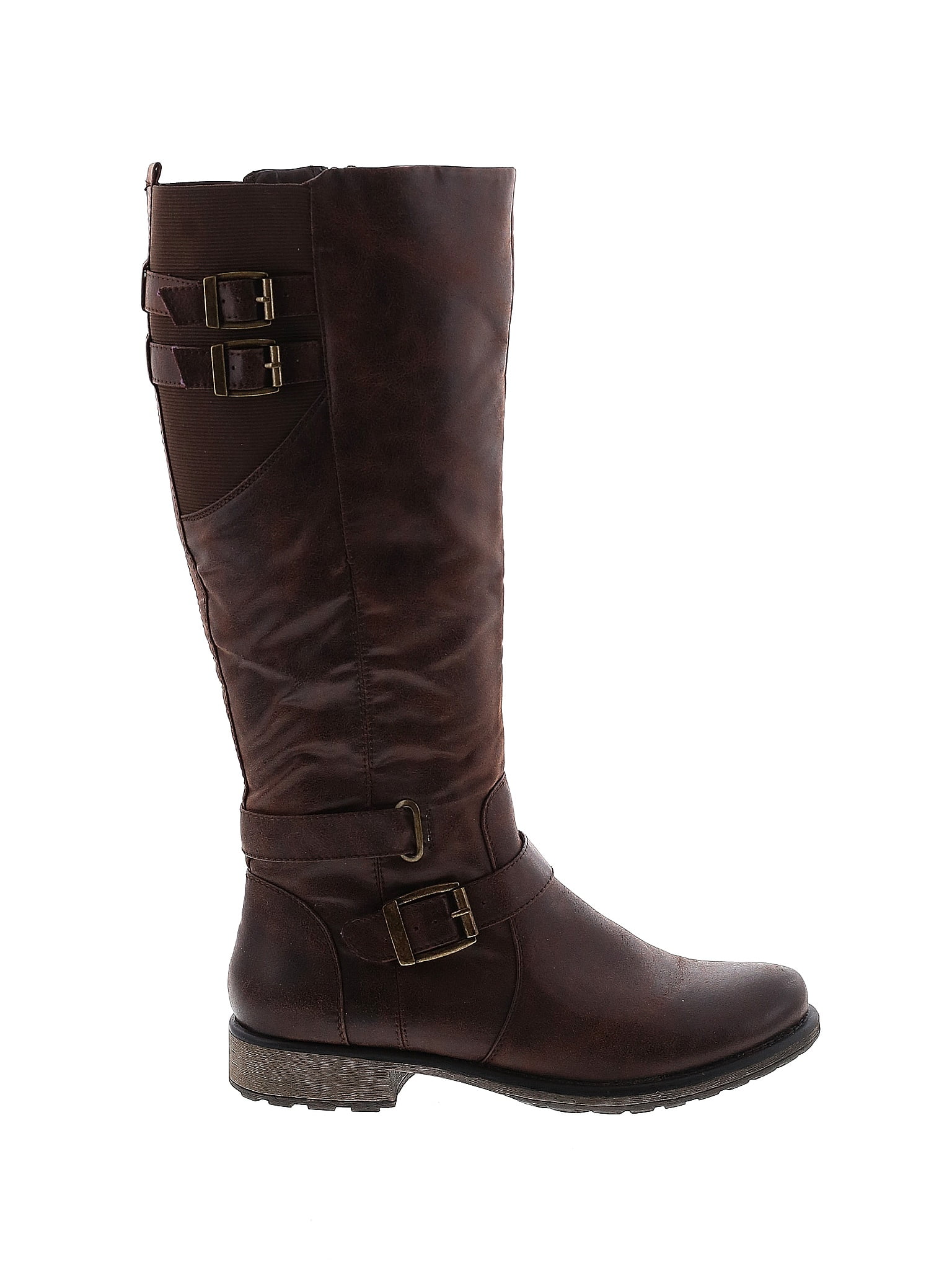 Bare Traps Solid Brown Boots Size 10 - 42% off | thredUP