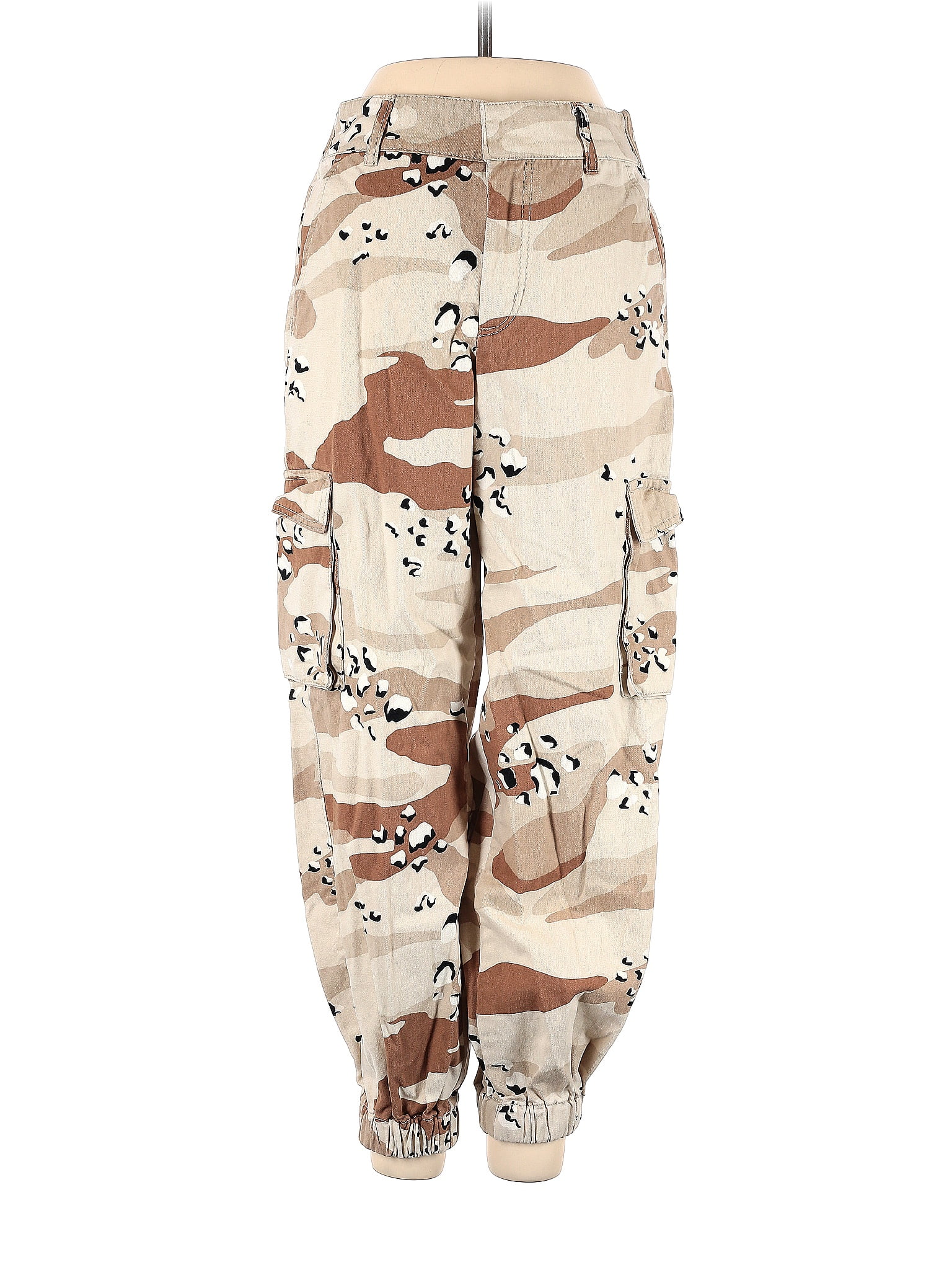 Forever 21 100 Cotton Camo Ivory Cargo Pants Size S 43 off thredUP