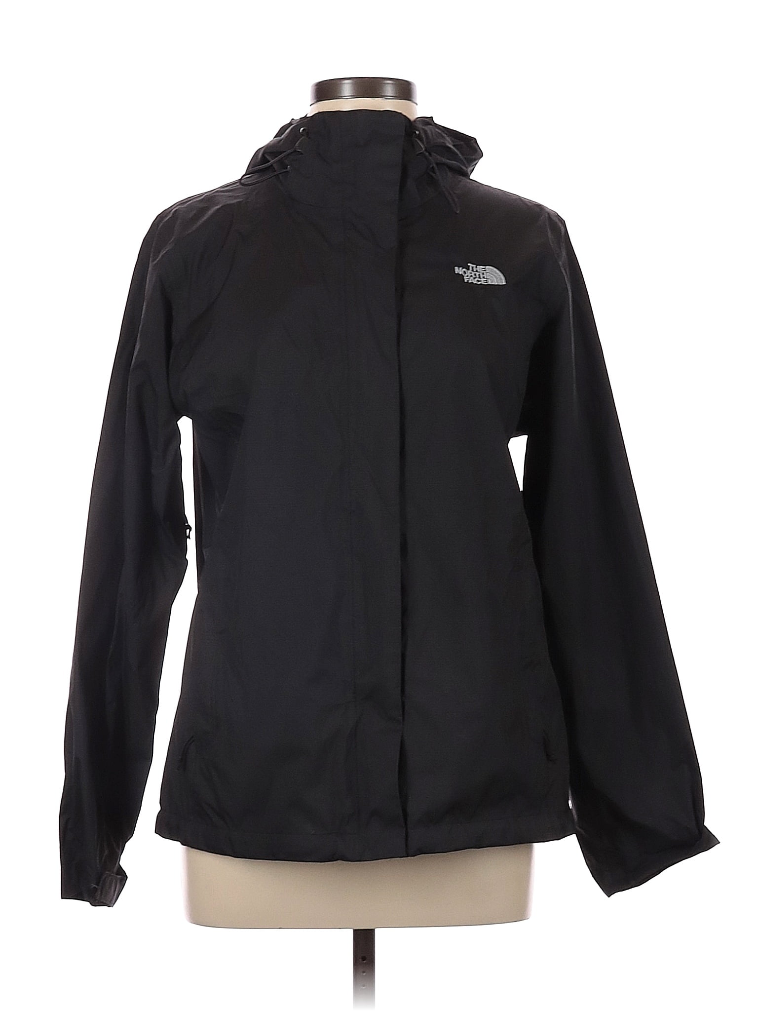 The North Face Solid Black Jacket Size L 53 off thredUP