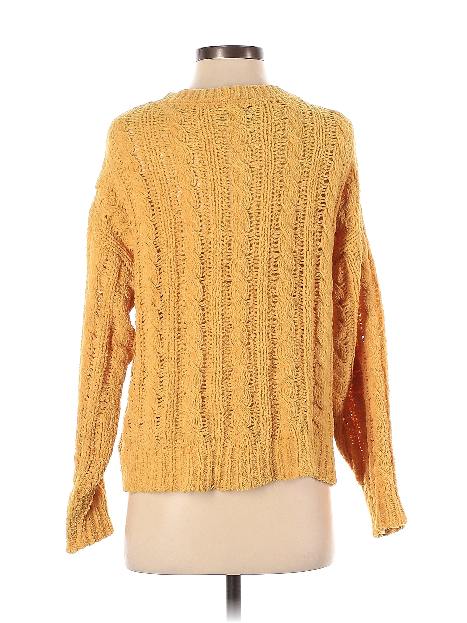 American eagle mustard on sale sweater