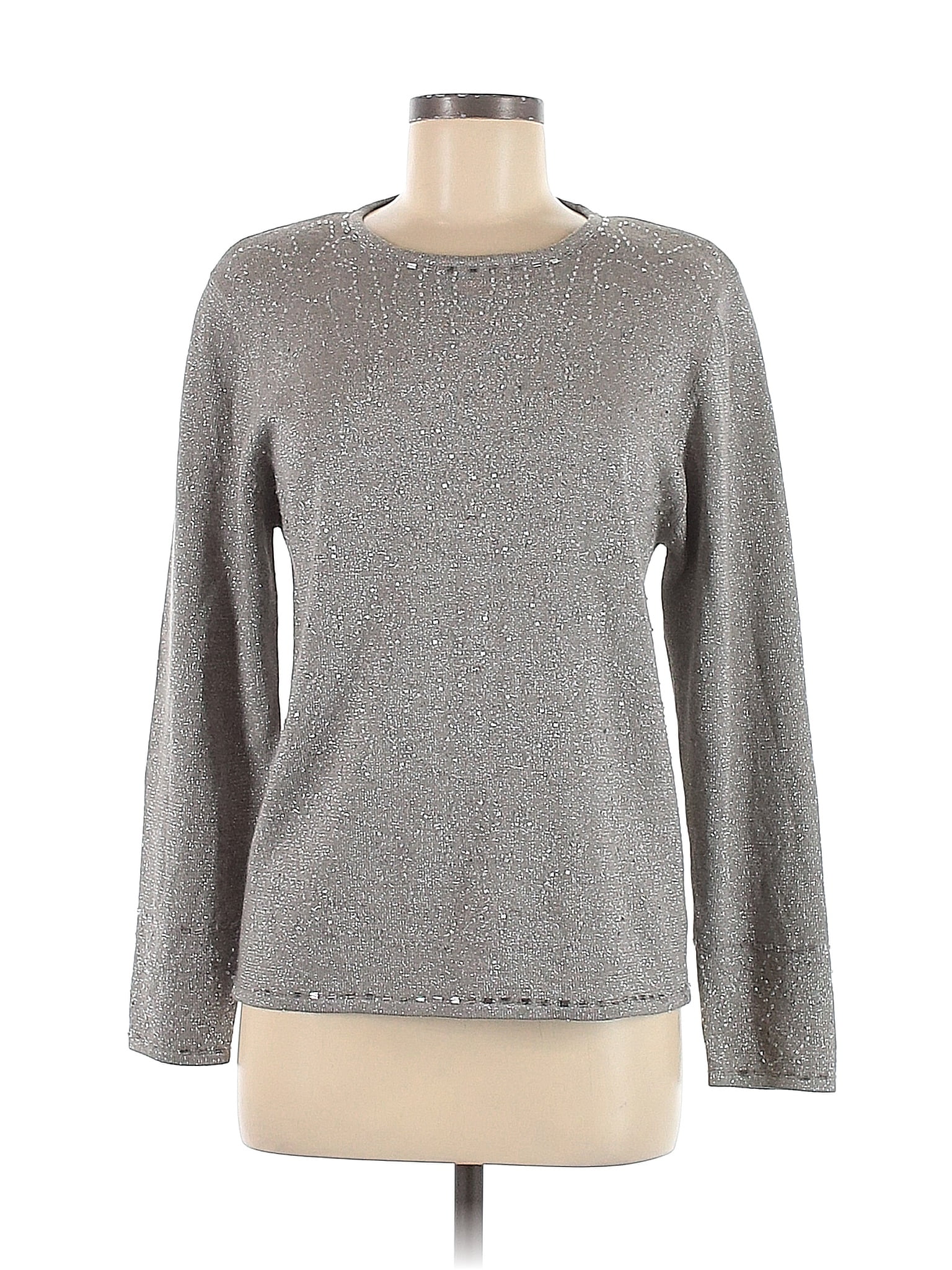 FABIANI Color Block Gray Pullover Sweater Size M - 66% off | ThredUp