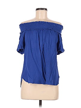 Saks Fifth Avenue Short Sleeve Blouse (view 1)