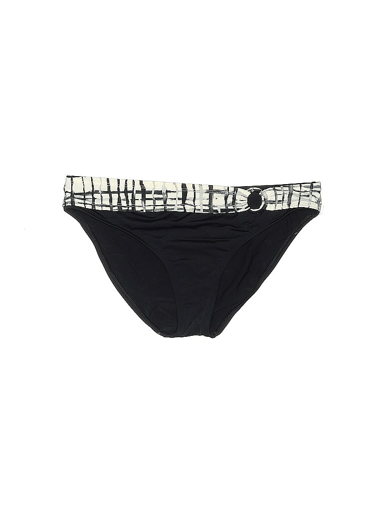 SKYE Graphic Black Swimsuit Bottoms Size M - photo 1