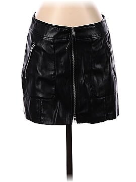 Steve Madden Faux Leather Skirt (view 1)