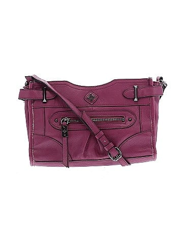 Simply Vera Vera Wang Solid Purple Crossbody Bag One Size 52