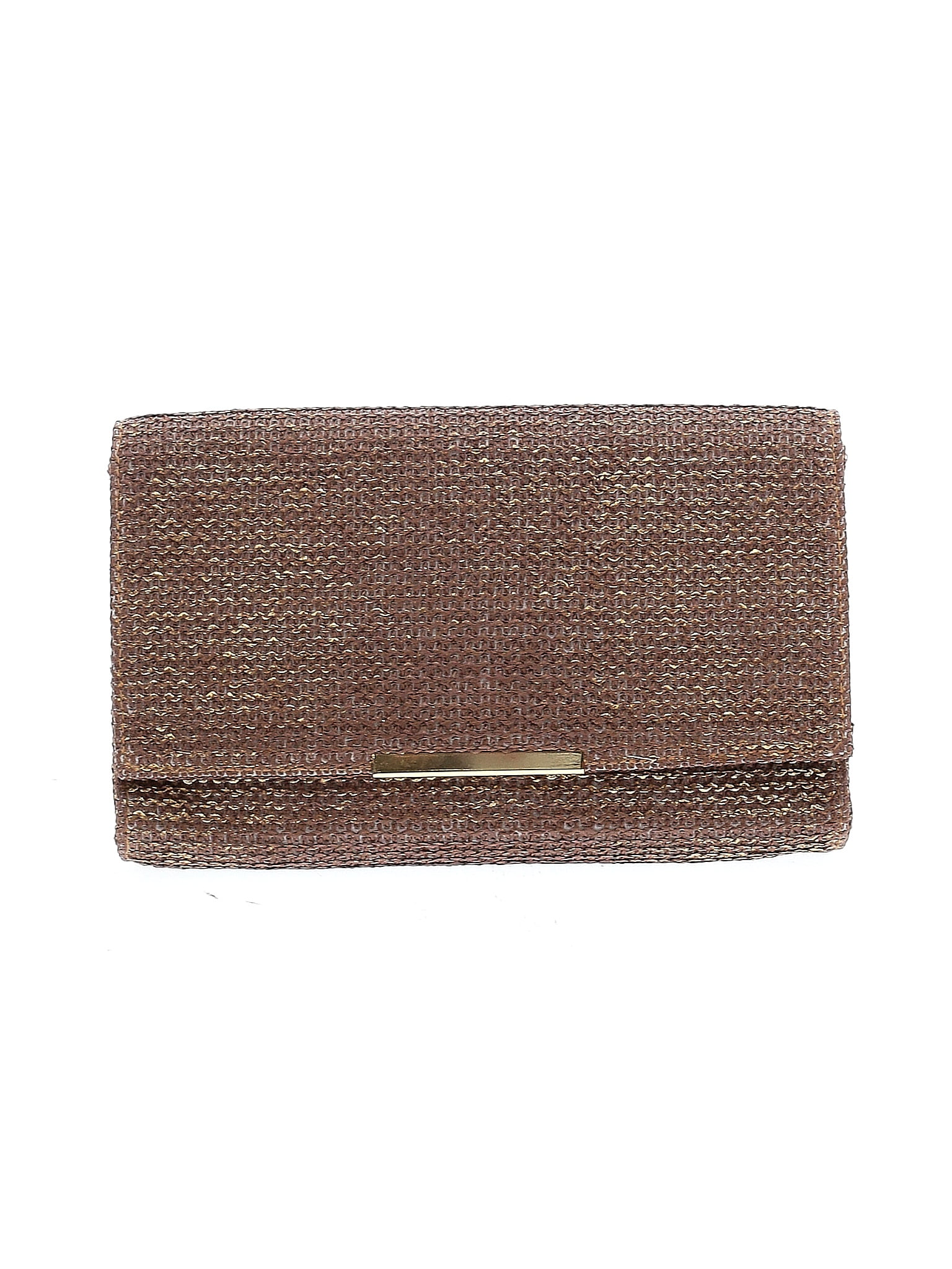 H&M Solid Metallic Gold Clutch One Size 43 off thredUP