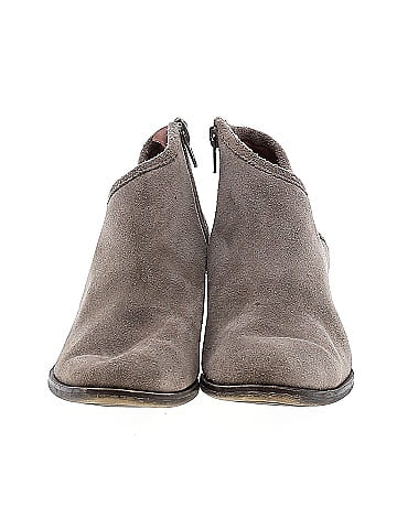 lucky brand gray boots