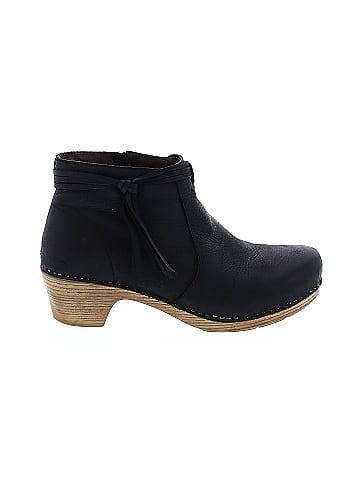 Dansko black ankle clearance boots