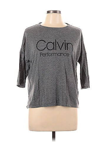 Calvin Klein Performance Gray Active T Shirt Size M 48 off