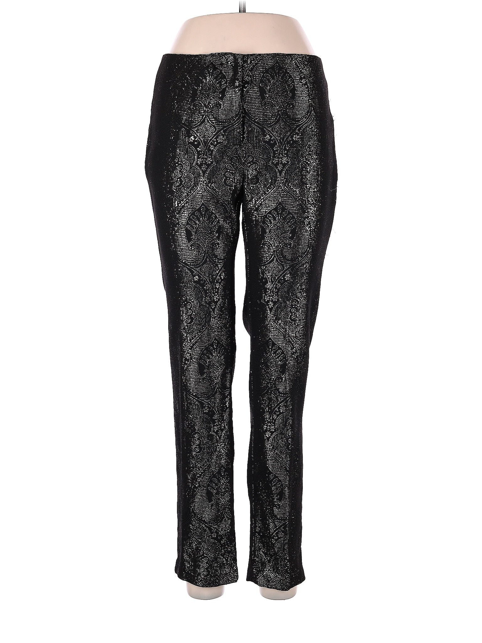 J. McLaughlin Snake Print Black Dress Pants Size 8 - 78% off | thredUP