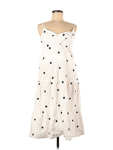 Ann taylor loft white clearance dress