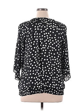 Signature by Larry Levine 3/4 Sleeve Blouse (view 2)