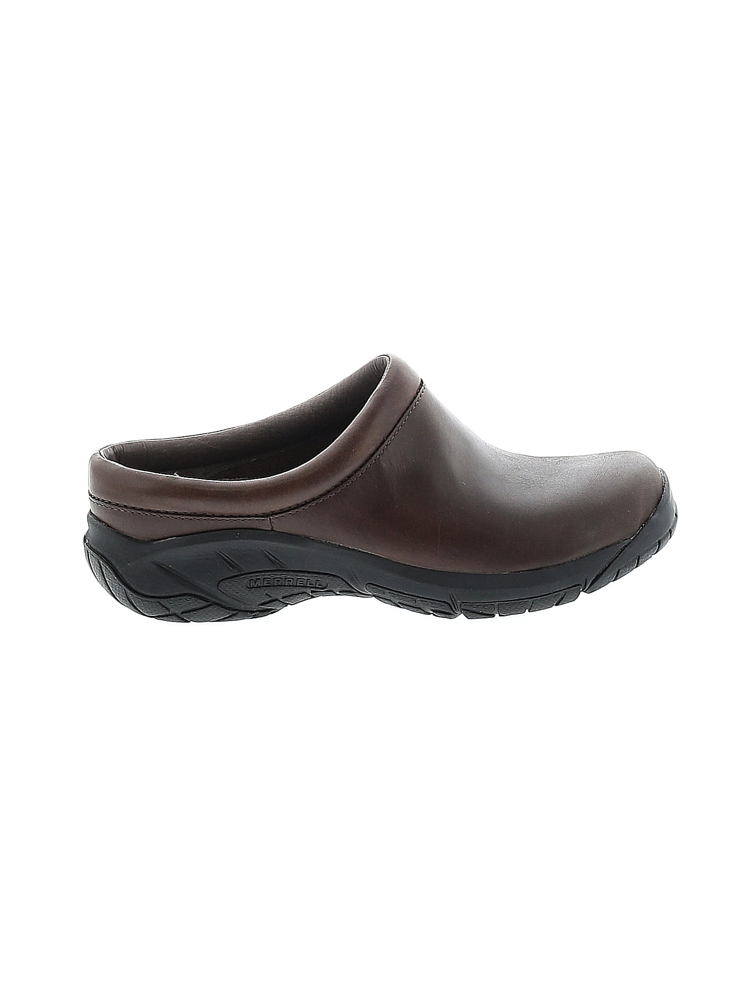 Merrals Clogs Merrell Solid Brown Mule/Clog Size 7 - 64% off | thredUP