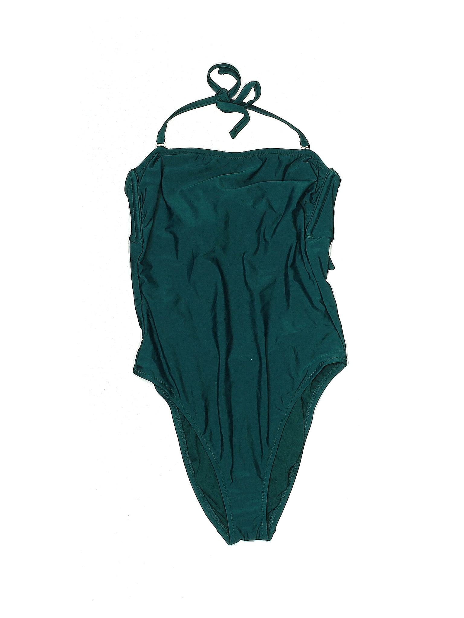 Shade And Shore Solid Teal One Piece Swimsuit Size M 52 Off Thredup 5182