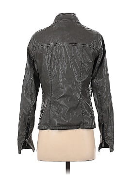 French Dressing Jeans Faux Leather Jacket (view 2)