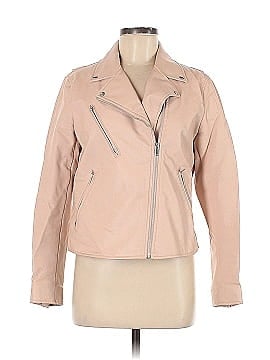 Uniqlo hot sale leather jacket