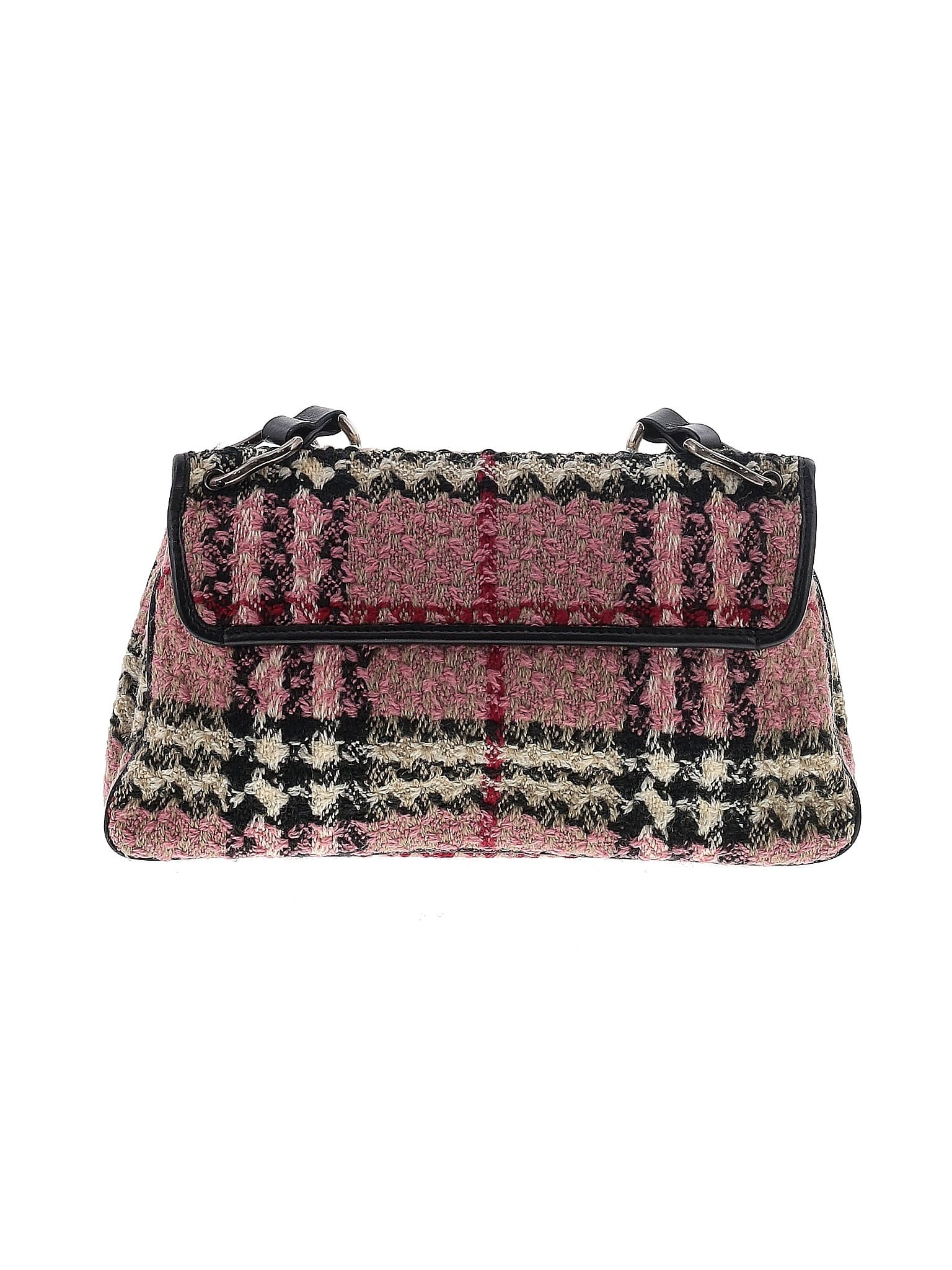 Burberry pink plaid outlet purse