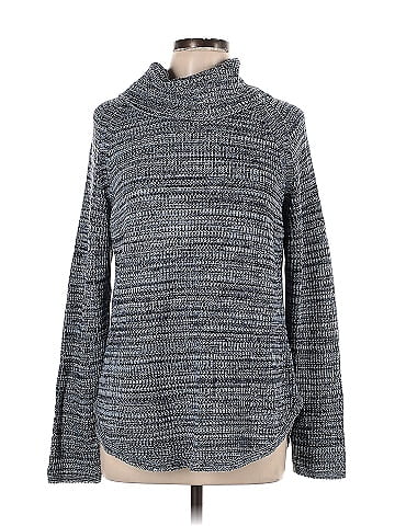 Eight Eight Eight 100 Cotton Color Block Stripes Gray Pullover