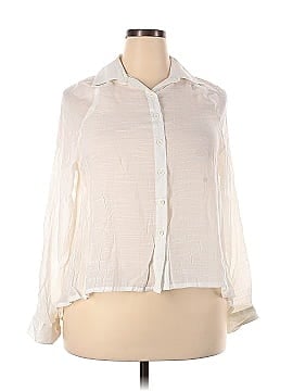 Simply Irresistible Long Sleeve Button-Down Shirt (view 1)