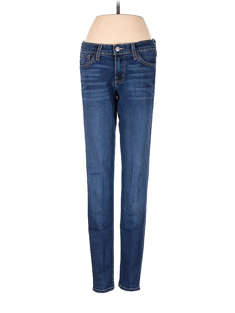 Flying Monkey Solid Blue Jeans 27 Waist - 62% off | thredUP