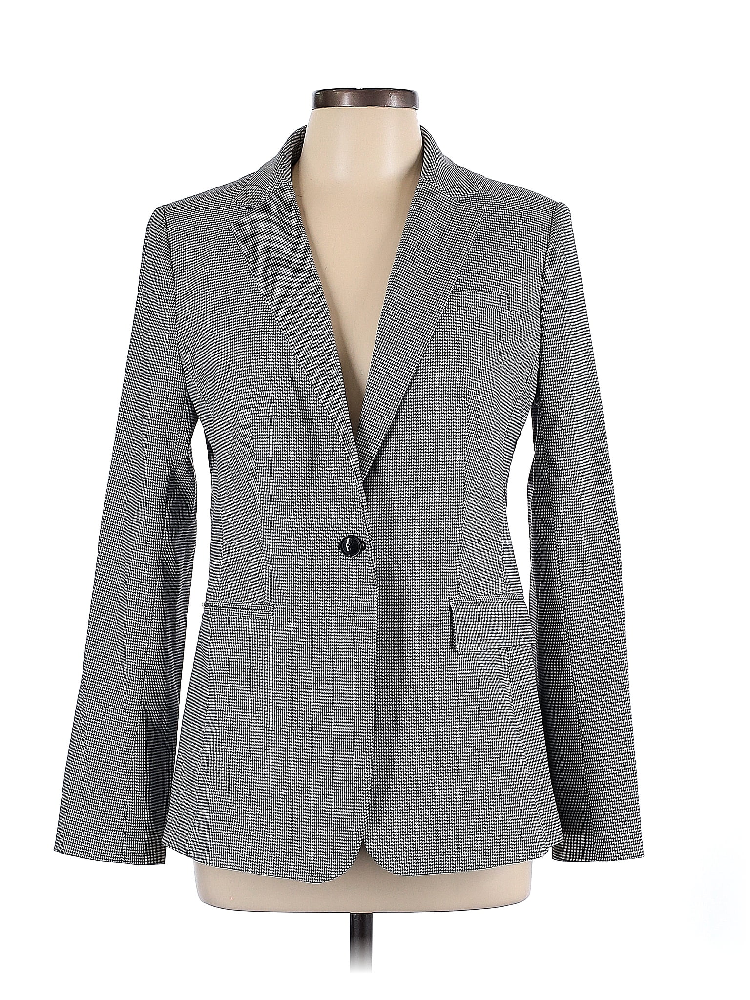 Banana Republic Gray Blazer Size 10 73 off thredUP