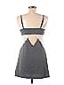 Laundry by Shelli Segal Gray Casual Dress Size M - photo 2